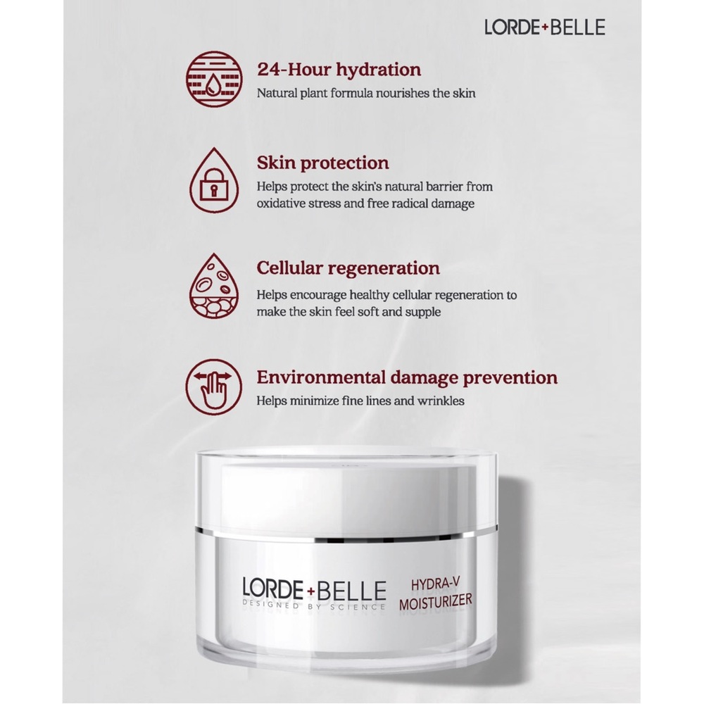 LORDE + BELLE Hydra-V Moisturizer - Picture 7 of 16